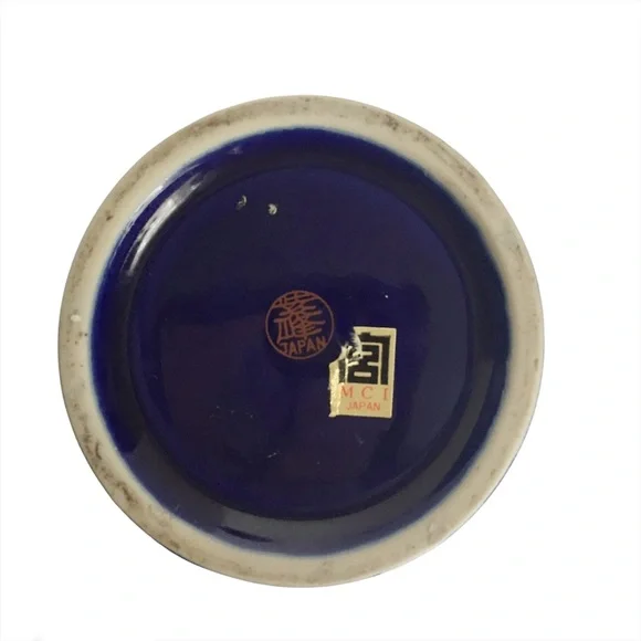 Vintage MCI Japan Peacock Vase - Picture 8 of 8